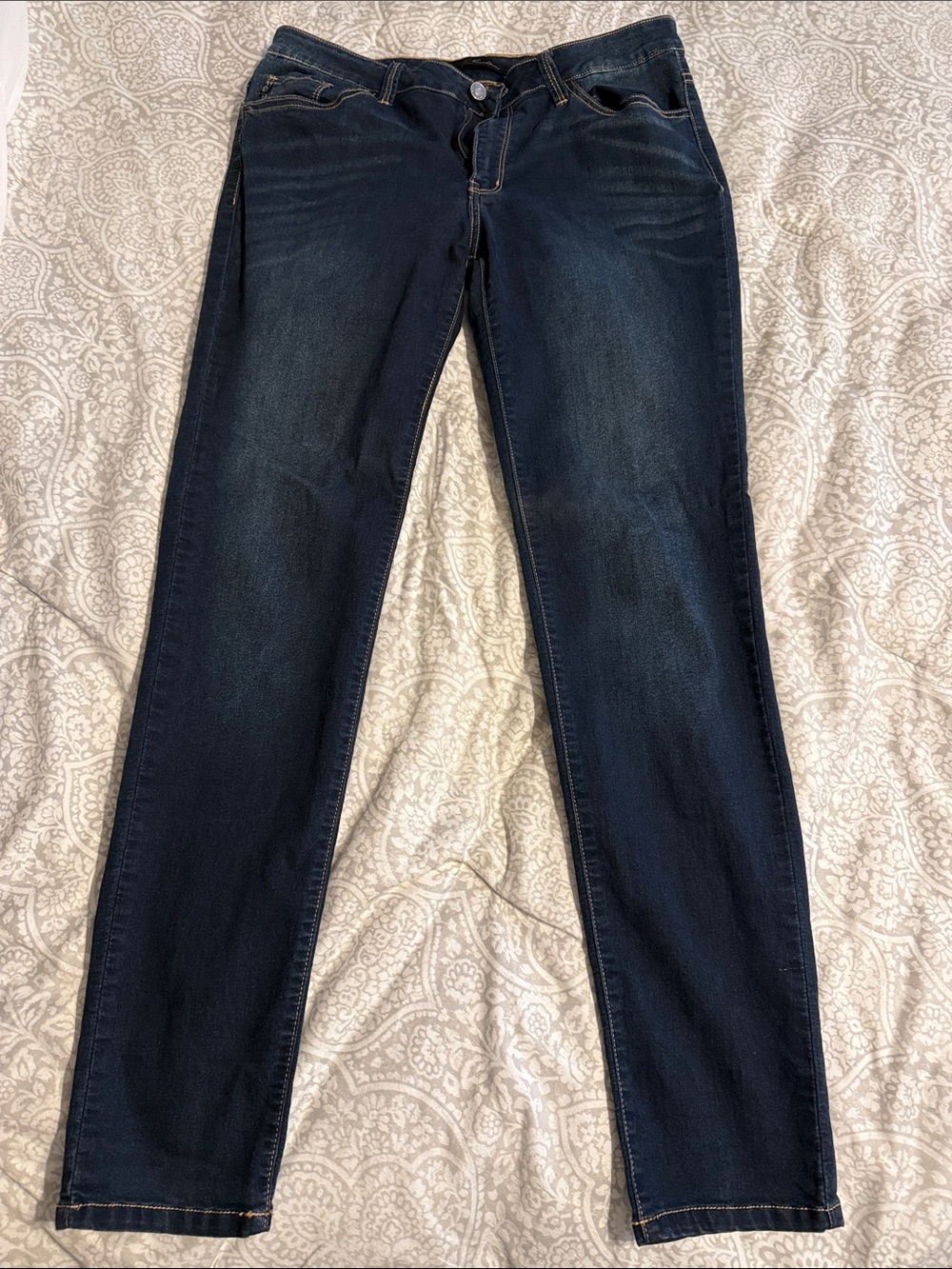 KanCan Women's Skinny Jeans in Dark Indigo